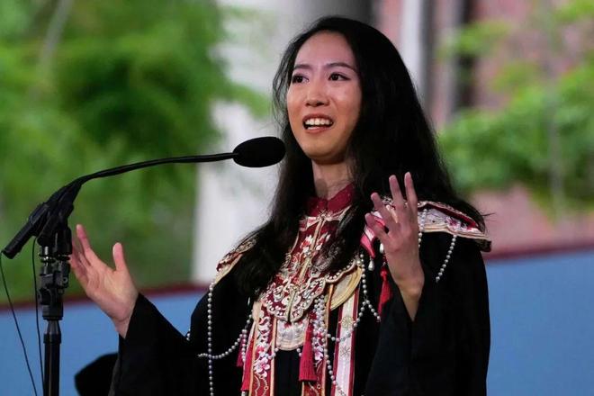 上首位在哈佛毕业演讲的中国女生震撼全场K8凯发·国际网站哈佛战胜川普这天史(图9)